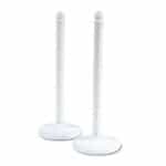 White Plastic Stanchions with Chain