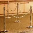 Metal Plated Plastic Stanchions
