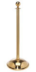 Economy Rope Stanchion Polished Brass