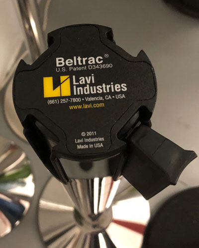 Lavi D343690 Beltrac Retractable Belt Stanchion