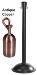 Professional Rope Stanchion QU700 Series Antique Copper