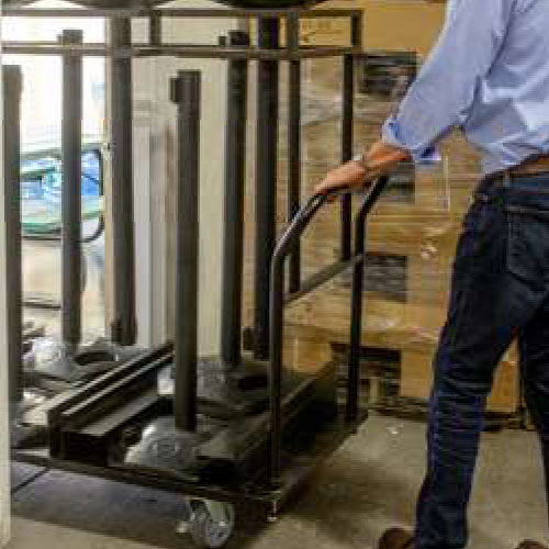 Storage Cart for Weather Master