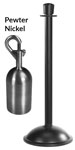 Professional Rope Stanchion QU700 Series Pewter Nickel