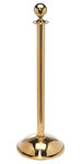 Professional Rope Stanchion Polished Brass