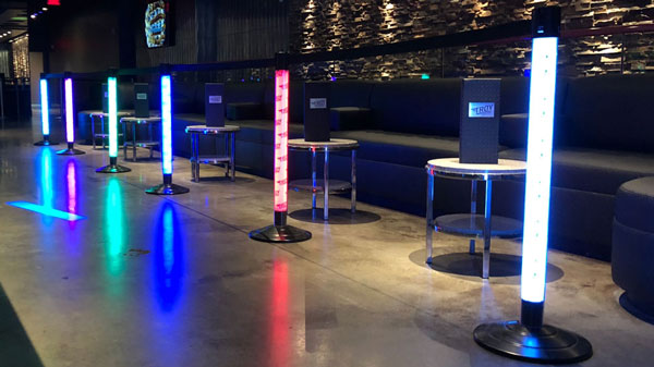 LED Lighted Stanchions