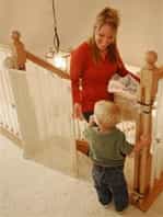 Retractable Barrier for Child or Pet (Retract-A-GateÂ® 52" inch wide)
