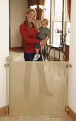 Retractable Child and Baby Barrier (52" inch wide)