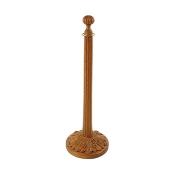 Wooden Rope Stanchion - W312